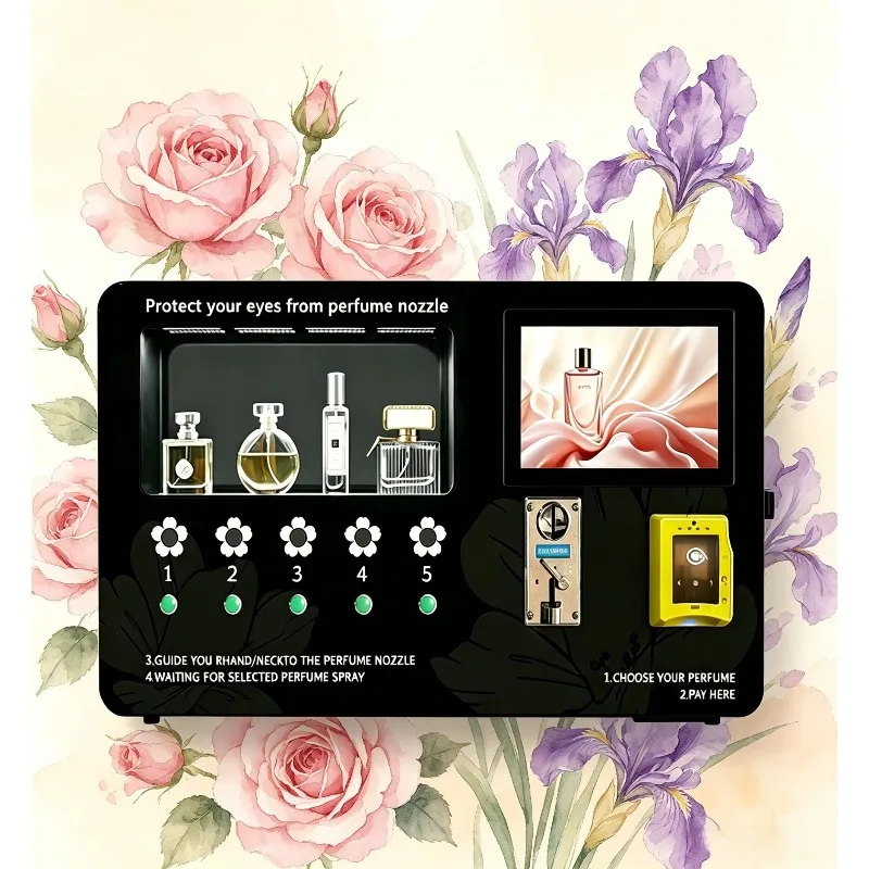 Perfume Fragrance Sale - FL Bestseller Selbstbedienungs-Parfüm-Sprühautomat Wandmontierter Touchscreen-Duftspender für