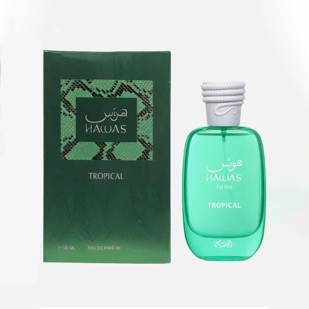 Perfume Alcohol Fragrance - Hawas Tropical von Rasasi Herrenparfüm 100ml,