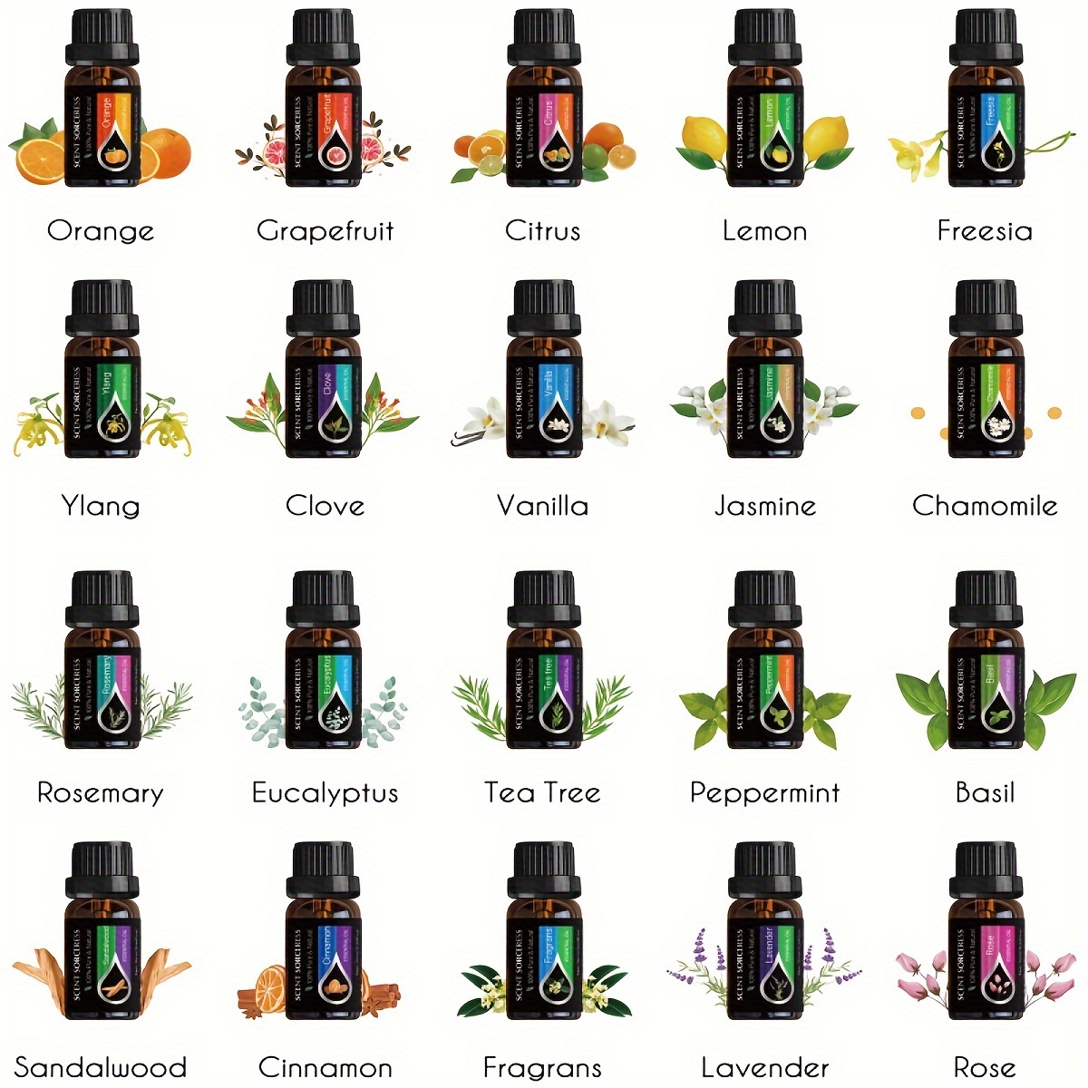 20 teile/satz Ätherisches Öl S – Perfume Fragrance Oil Bewertung und Preis